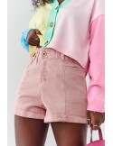 Kurze Shorts mit Bündchen rosa 2011 - Online-Shop - Boutique